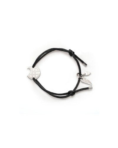 AN Jewels Pulsera Mujer Negra Acero Inoxidable - Elegante y Resistente
