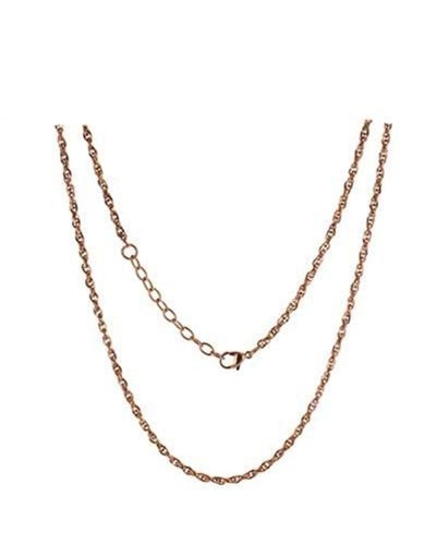 Women's Lockits Necklace Sterling Silver 925 Rose Gold Plated - Elegant Jewelry
