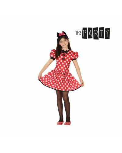 Minnie Mouse Costume for Girls 5-6 Years Old - Red Fantasy (2 Pieces)
