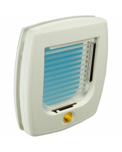 Ferplast Swing 3 Cat Flap, White Plastic, Easy to Install
