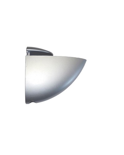 Hyllynkannattimet & tuet Micel SP04 Hopeinen Zamak 75 x 65 mm (2 osaa)