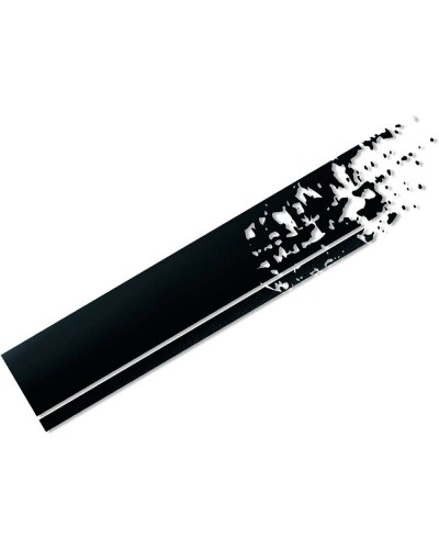 Foliatec Adhesivos para Coche Negro - Decorativos Universales - Set de 2 Piezas
