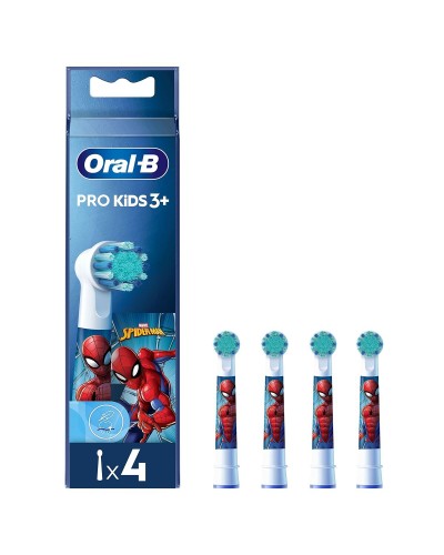 Rechange brosse à dents électrique Oral-B EB10 4 FFS SPIDERMAN
