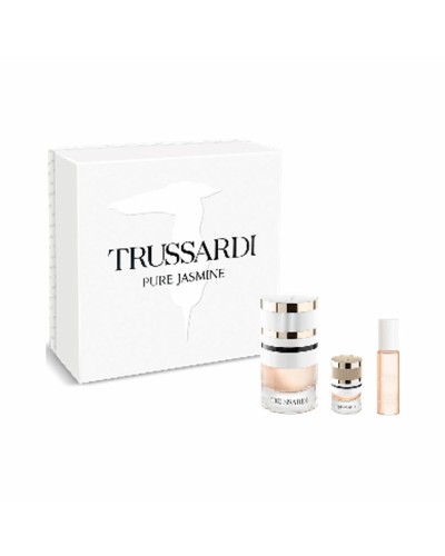 Naisten parfyymisetti Trussardi Pure Jasmine 3 Kappaletta