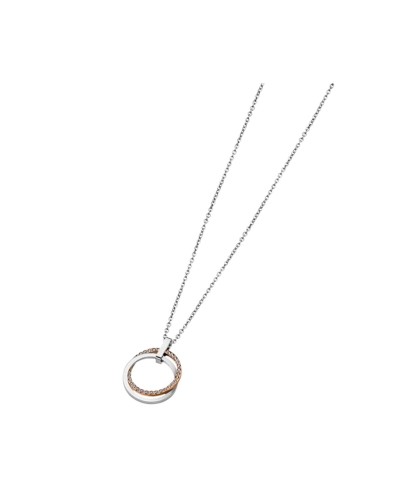 Collier Femme Lotus LS1780-1/2 Acier Inoxydable Pendentif Élégant

