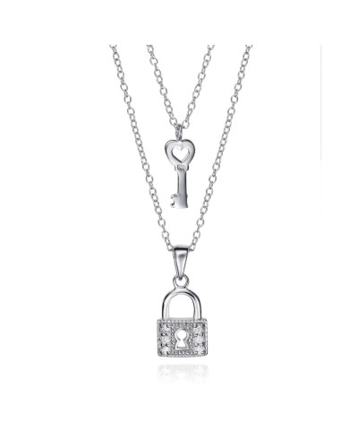 Viceroy Collier Femme Argent 925 Pendentif Cristaux - Élégant Bijou
