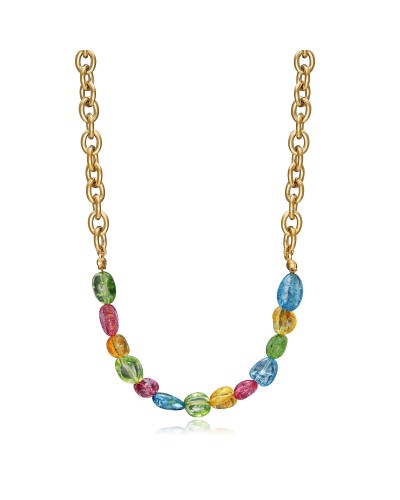 Viceroy Halskette Damen Edelstahl Silber - Modeschmuck 1391C01019
