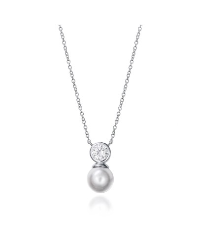 Viceroy Women's Necklace Sterling Silver 925 Zirconia - Elegant and Refined
