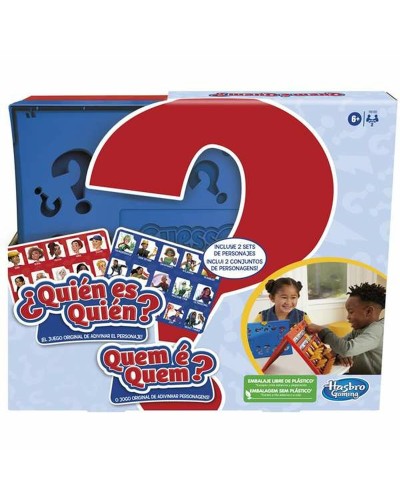 Hasbro ¿Quién es quién? Juego de Mesa Clásico - Deducción Lógica ES/PT
