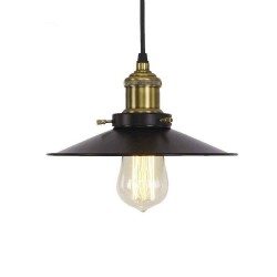 Vintage Black Chandelier EDM 32106, 60 W
