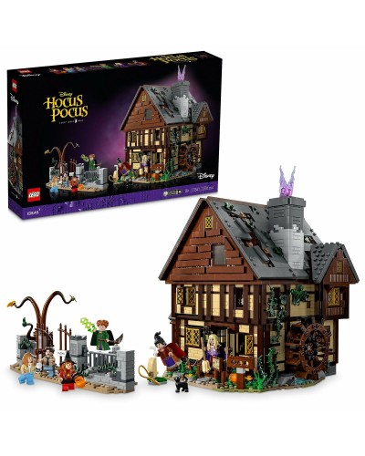 LEGO Disney Hocus Pocus: Il Cottage delle Sorelle Sanderson (21341) - 2316 Pezzi
