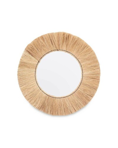 Specchio da Parete Rettangolare Marrone Cristallo, 79 x 79 x 3 cm