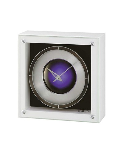 Réveil Seiko QXV001W : Élégant et pratique pour vous réveiller à l'heure.
