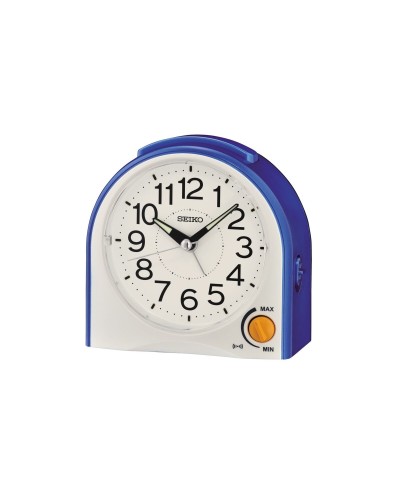 Seiko QHE192L Alarm Clock: Analog Alarm Clock with Gradual Wake-up
