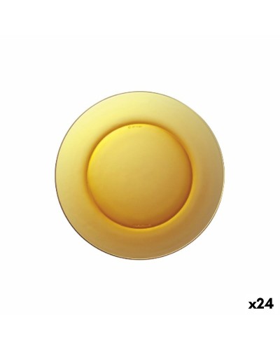 Litteä Lautanen Duralex Lys Meripihka Ø 23,5 cm (24 osaa)