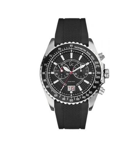 Guess Men's Watch I30005G1 Chronograph Silver Steel
