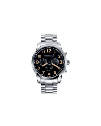 Mark Maddox HM3004-54 : Montre Homme Élégante | Analogique, Acier Inoxydable
