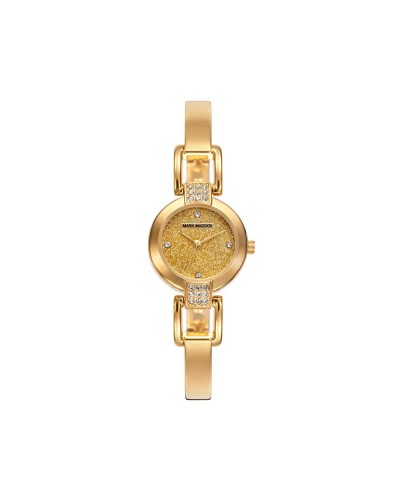 Mark Maddox Montre Femme MF0006-27 Argent et Bleu - Style Décontracté Chic
