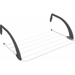 Vileda Express Clothes Airer White Steel: Large, Durable, and Foldable
