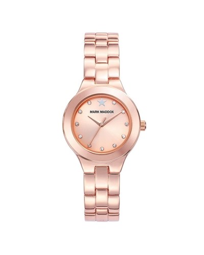 Montre Femme Mark Maddox MM7010-97 Argent Cadran Blanc Ø 30mm
