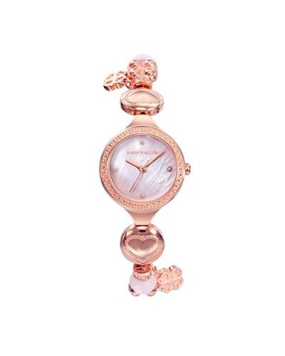 Mark Maddox Women's Watch MF0011-07 Silver White Dial [Elegant Casual]
