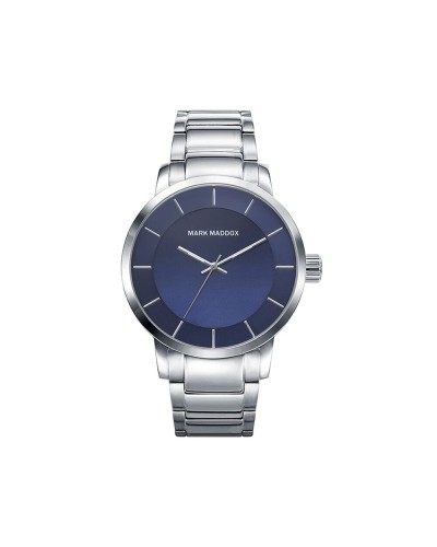 Mark Maddox Men's Watch HM7013-37 Blue Steel - Elegant & Durable
