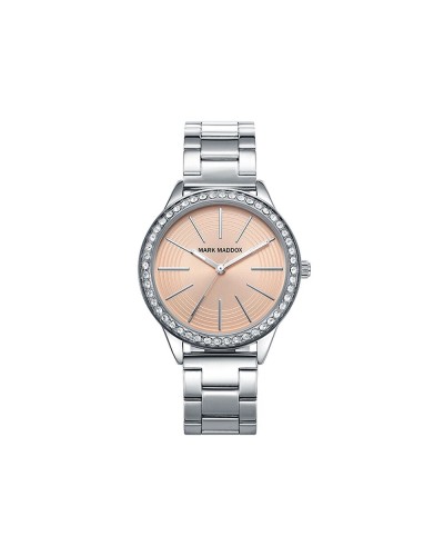 Mark Maddox Reloj de Mujer MM6014-17 Plata Esfera Blanca
