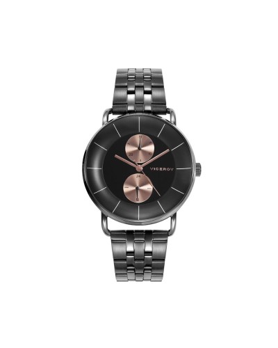 Viceroy Men's Watch Black Steel 42419-56 - Sport Chronograph
