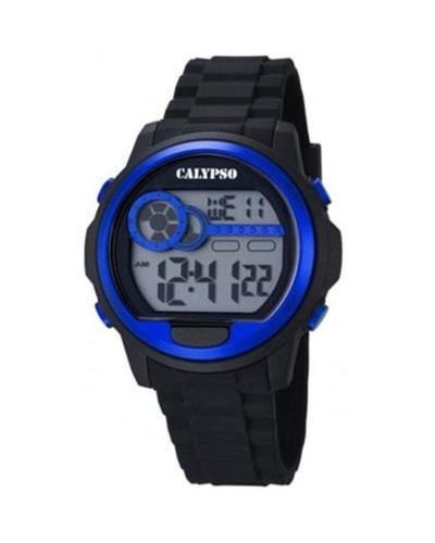 Calypso K5667/3 Reloj Hombre Deportivo Azul y Plata
