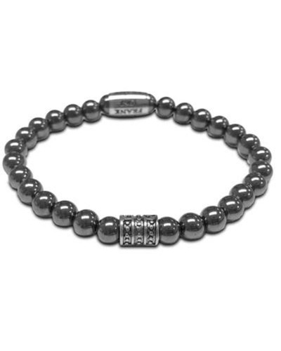 Frank 1967 Brazalete Hombre Acero Negro 7FB-0090 - Estilo y Resistencia
