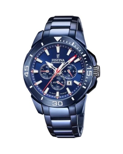 Festina F20643/1: Orologio Uomo Cronografo Acciaio Inossidabile - Stile e Precisione

