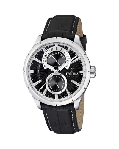 Miesten rannekellot Festina F16573/3 Musta