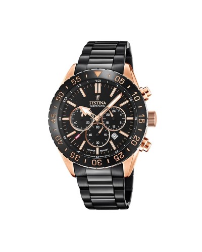 Miesten rannekellot Festina F20578/1 Musta