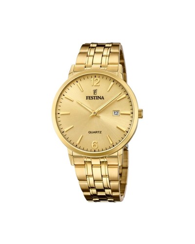 Festina Herrenuhr F20513/2 Goldfarben - Elegant & Widerstandsfähig
