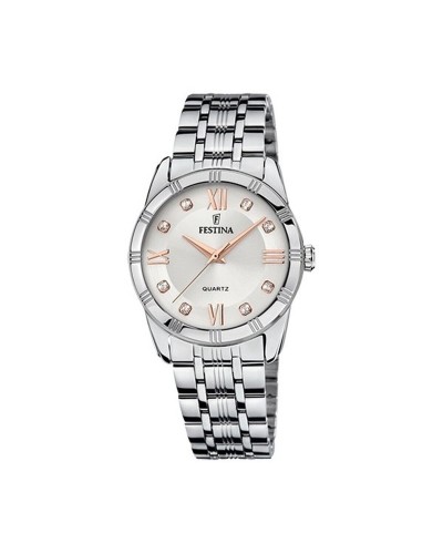Festina Reloj de Mujer F16940/B Plata Acero Inoxidable Elegante

