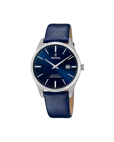 Festina Men's Watch F20512/3 Blue Stainless Steel - Chronograph
