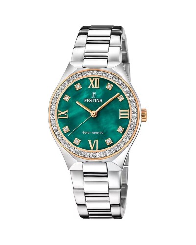 Horloge Heren Festina F20658/3 Groen Zilverkleurig