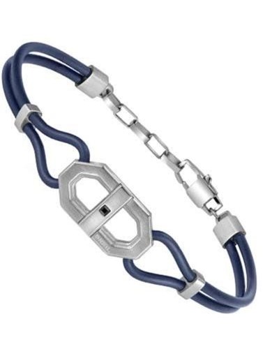 Breil Alhambra: Herrenarmband aus Stahl, gearbeitetes Glied, moderner Look
