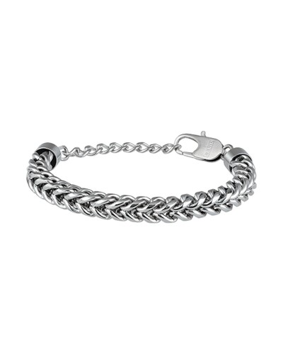 Breil Herrenarmband TJ2907 Edelstahl Mailänder Armband Schwarz
