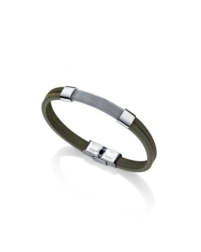 Viceroy Bracelet Homme Acier Maille Milanaise Argent - Élégant et Moderne
