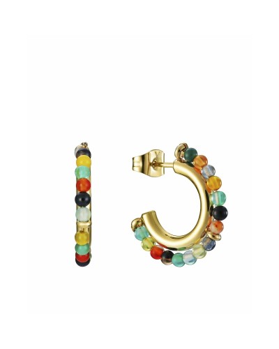 Viceroy Boucles d'Oreilles Femme Acier Inoxydable Argent - Élégantes & Raffinées
