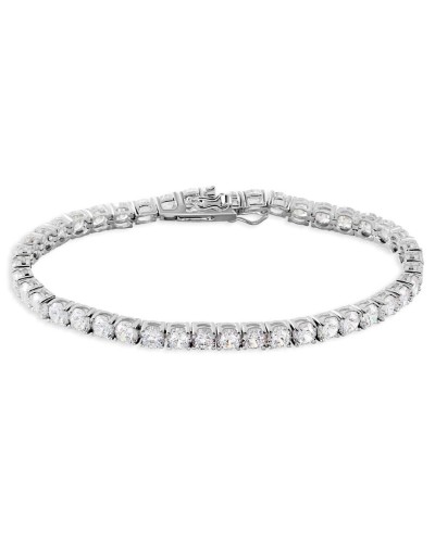 Stroili Bracelet Femme Argent 925 Rhodié Cristaux - Élégant et Raffiné
