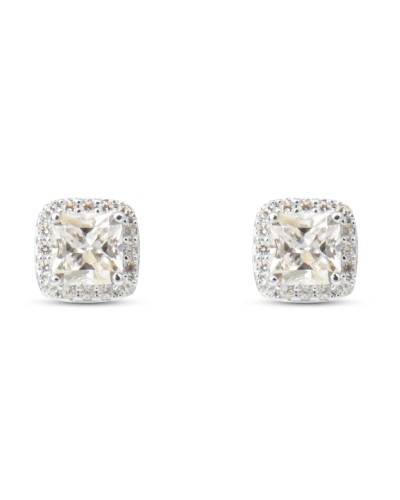 Stroili Women's Hoop Earrings Sterling Silver 925 Zirconia - Elegant & Luminous
