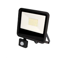 Faro Proiettore EDM 50 W LED - 4000 Lm, 6400K - Illuminazione Potente