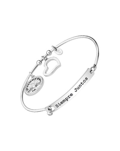 Lotus Style Bracelet Femme Argent LS2017-2/2 Cristaux Bijou
