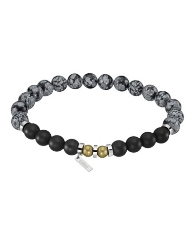 Pulsera Hombre Lotus LS2190-2/4 Acero Inoxidable Malla Milanesa Negra
