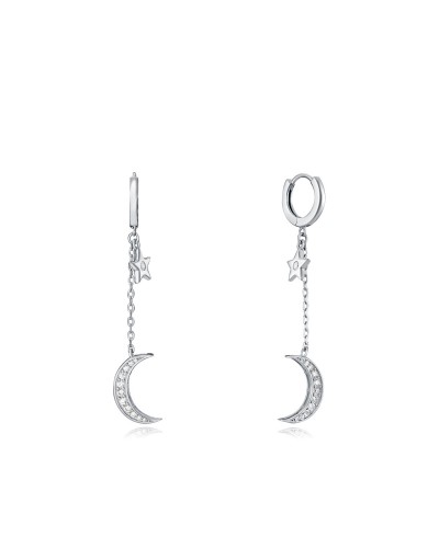Viceroy Boucles d'Oreilles Femme Argent 925 Cercle Zirconiums 13036E000-30

