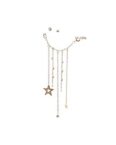 AN Jewels Women's Gold Plated Earrings - Elegant and Refined AB.EP001G
