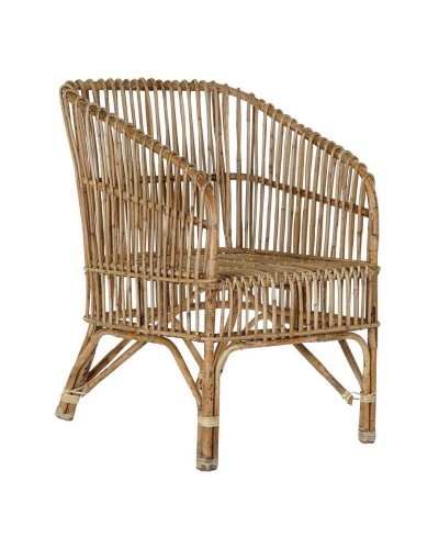 Sedia da Pranzo DKD Home Decor | Multicolore Naturale | 56 x 52 x 82 cm