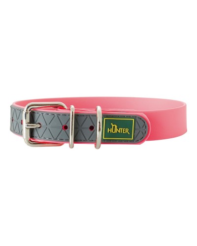 Hunter Convenience Hundehalsband Rosa - 28-36 cm
